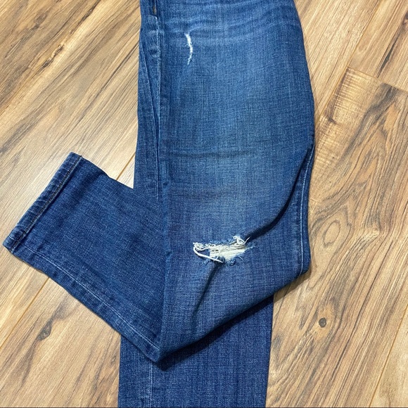 Loft Relaxed Skinny Distressed Jeans 29/8P - Picture 3 of 11